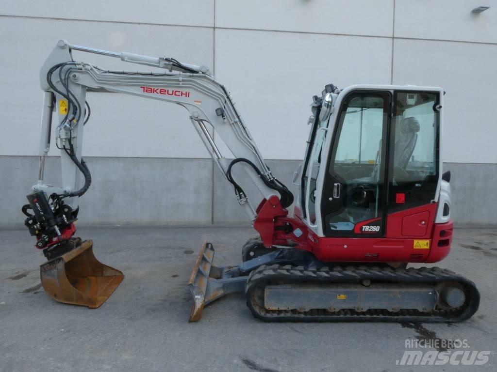 Takeuchi TB260 Mini ekskavatori < 7 t