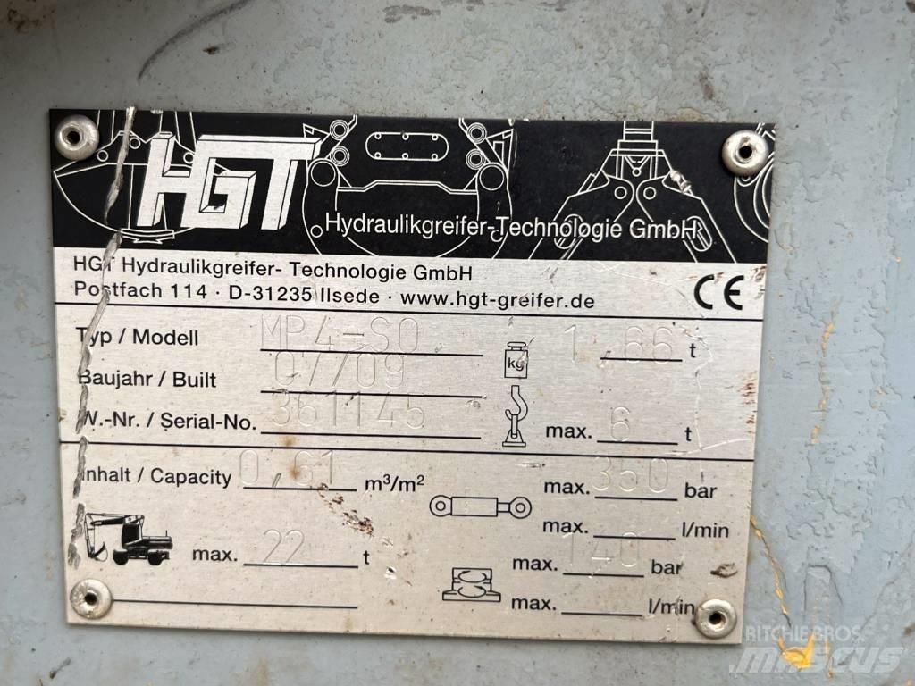 HGT Sortiergreifer Kāpurķēžu ekskavatori