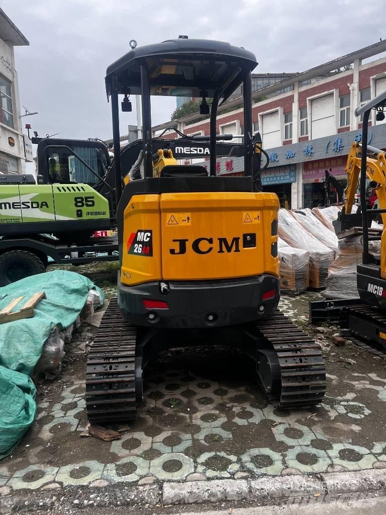 JCM MC26SR Kāpurķēžu ekskavatori