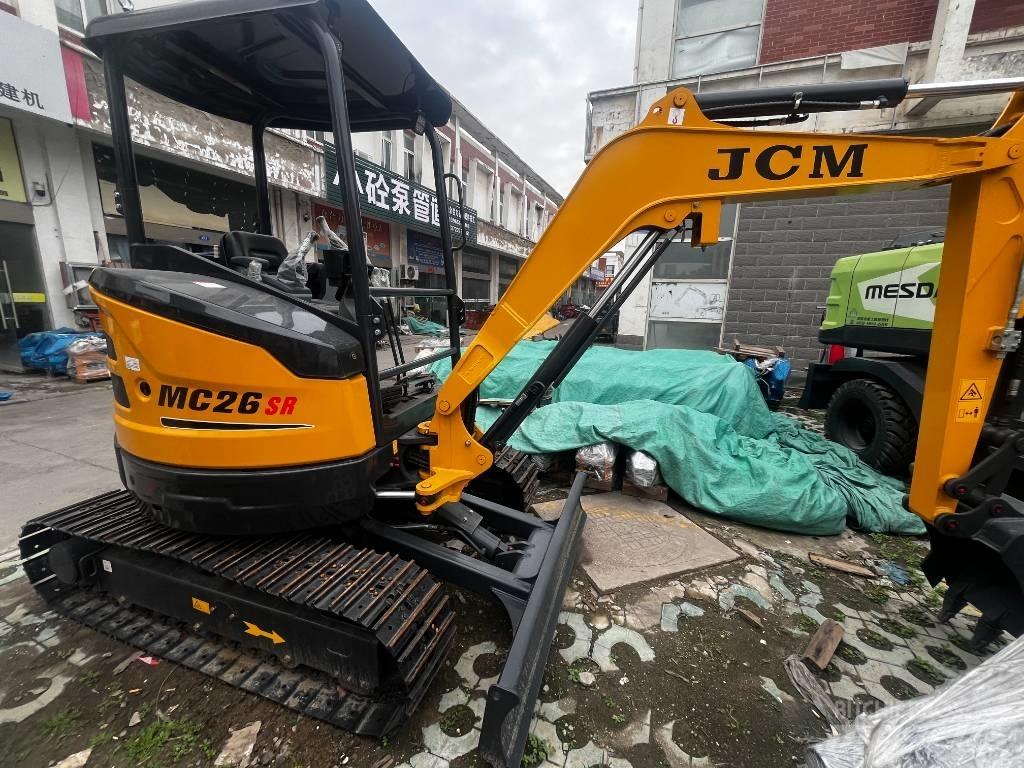 JCM MC26SR Kāpurķēžu ekskavatori