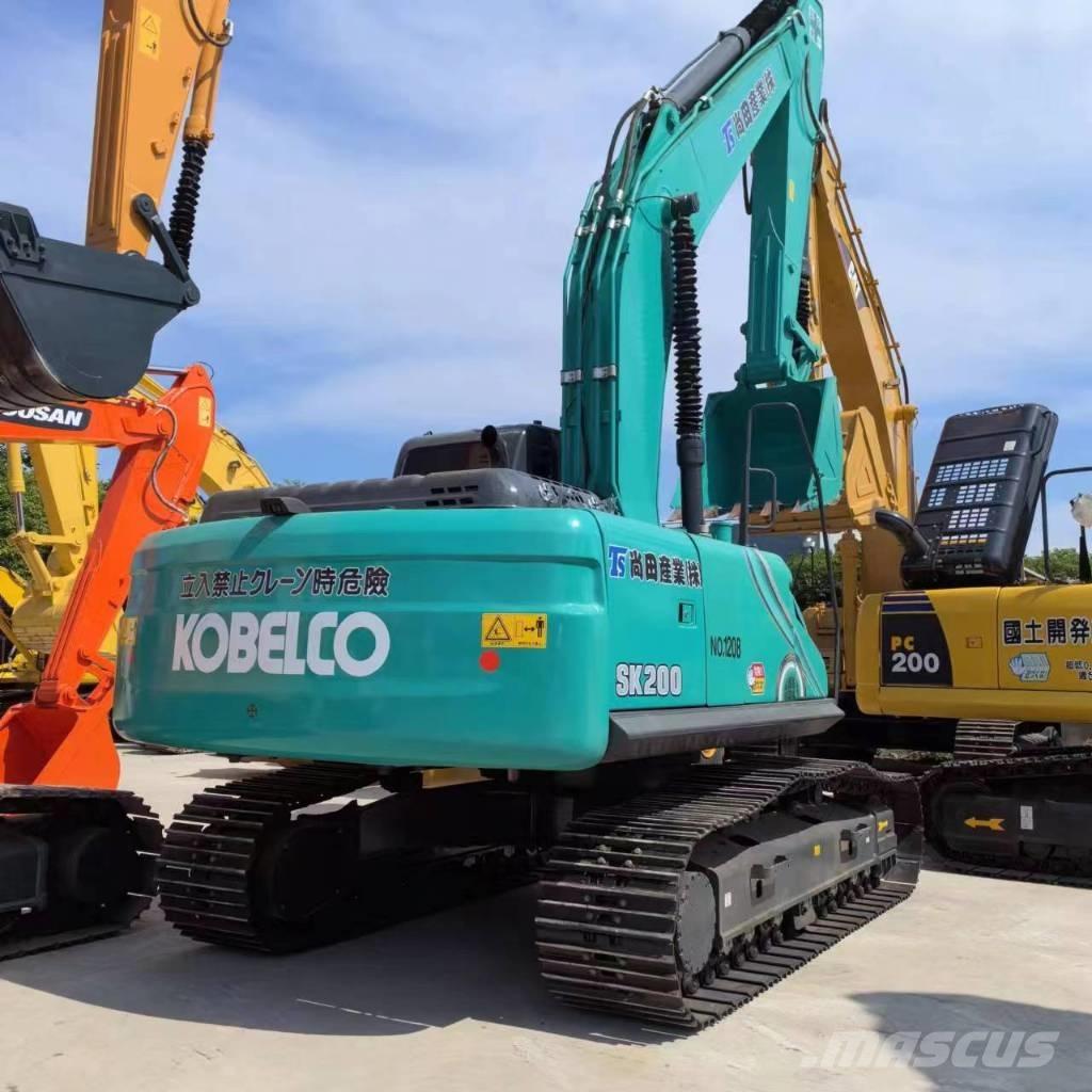 Kobelco SK 200-8 Kāpurķēžu ekskavatori
