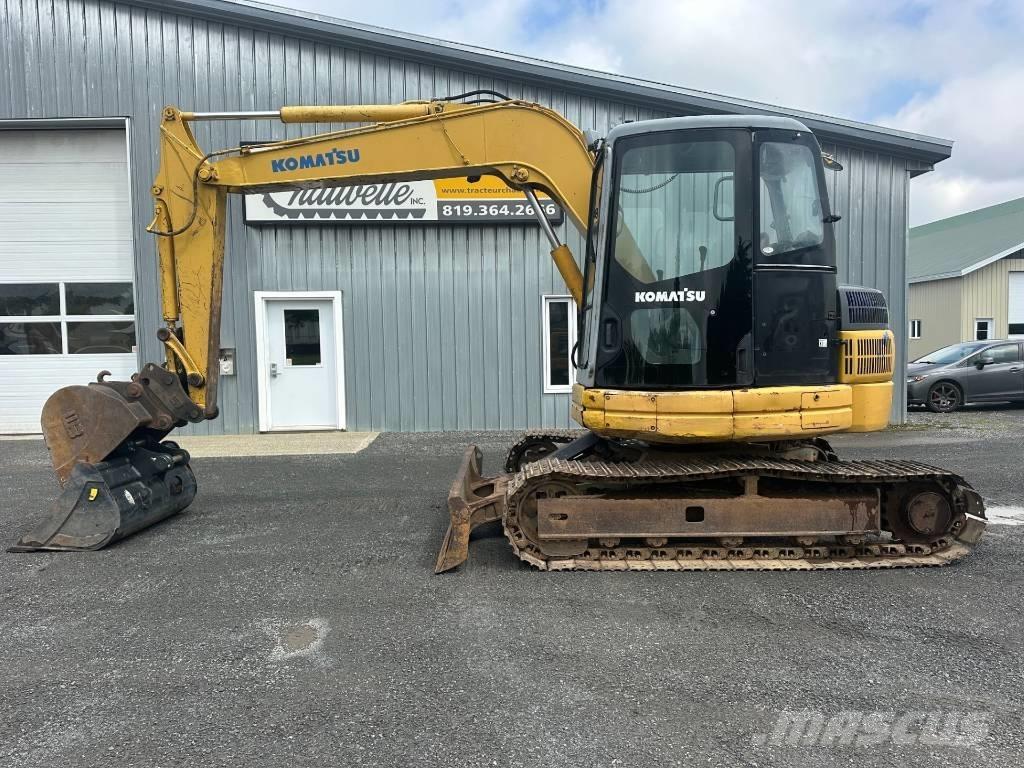 Komatsu PC 78 US-5 Kāpurķēžu ekskavatori