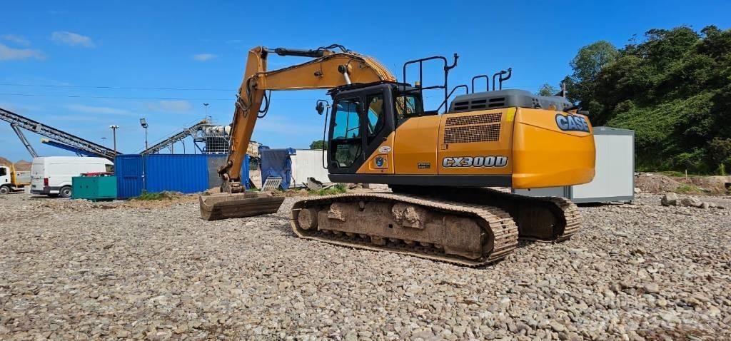 CASE CX 300D Kāpurķēžu ekskavatori