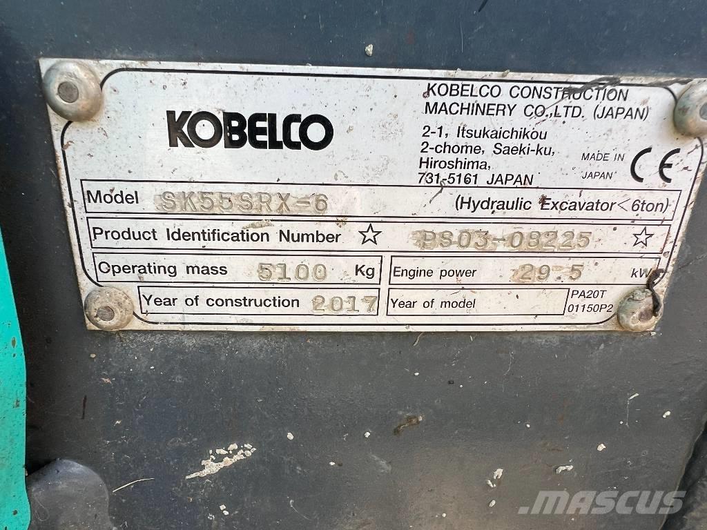 Kobelco SK 55 SRX-6 Mini ekskavatori < 7 t