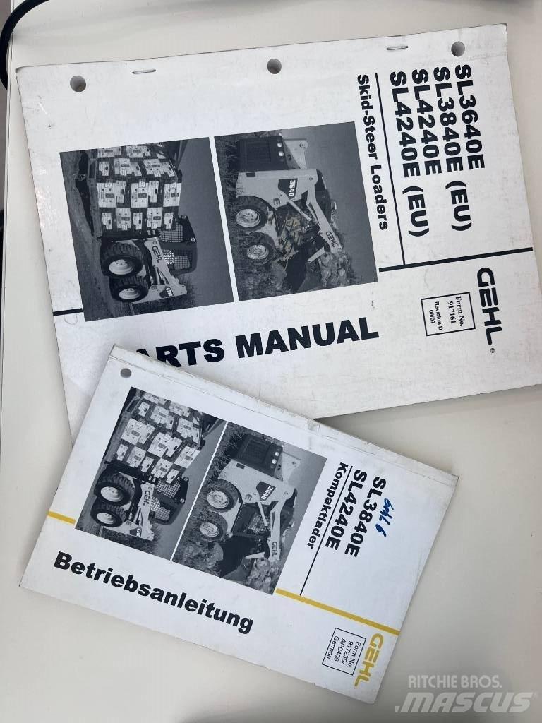 Gehl 3840 E Lietoti riteņu kompaktiekrāvēji