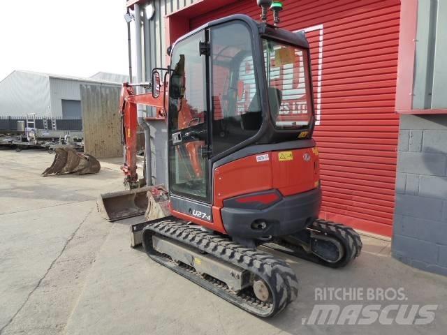 Kubota U 27-4 Mini ekskavatori < 7 t