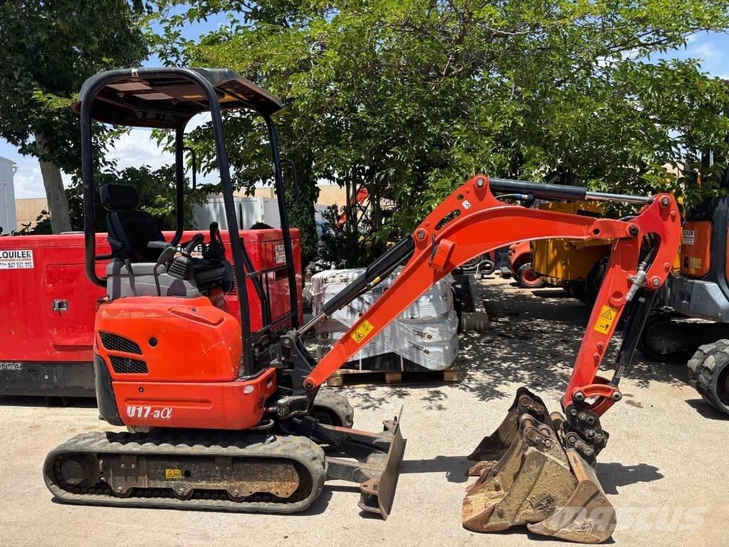 Kubota U 17-3 Mini ekskavatori < 7 t