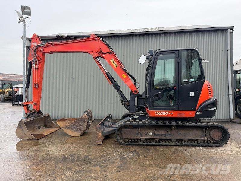 Kubota KX 080-4 Vidēja lieluma ekskavatori 7 t - 12 t