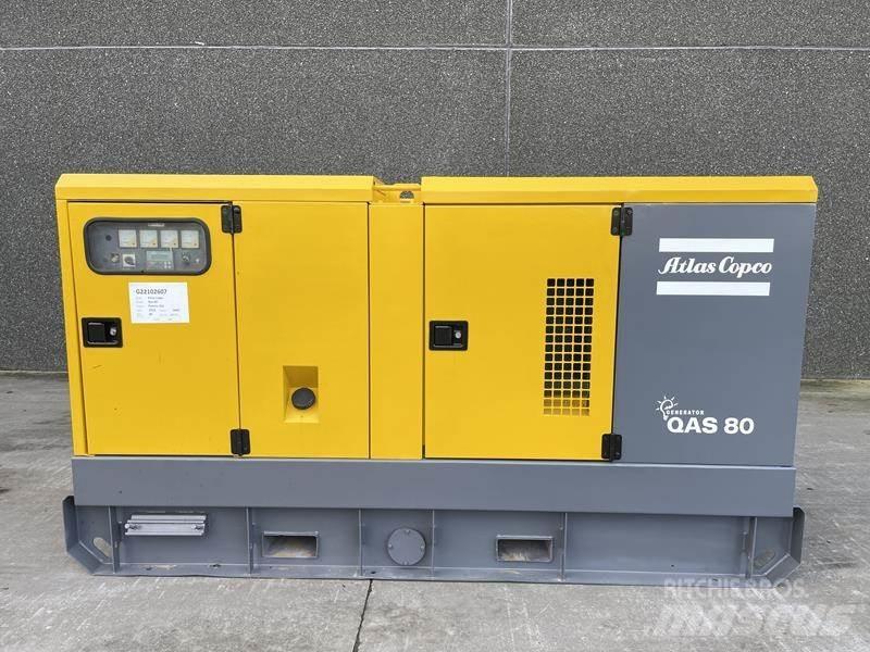 Atlas Copco QAS 80 Dīzeļģeneratori