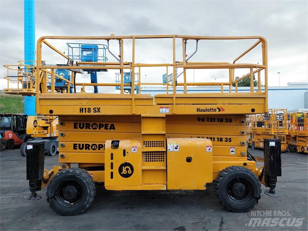 Haulotte H18SX Šķerveida pacēlāji