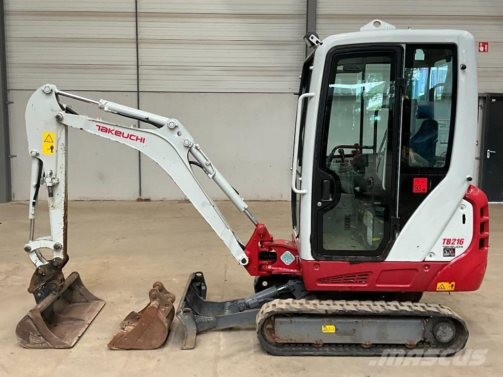 Takeuchi TB 216 Mini ekskavatori < 7 t