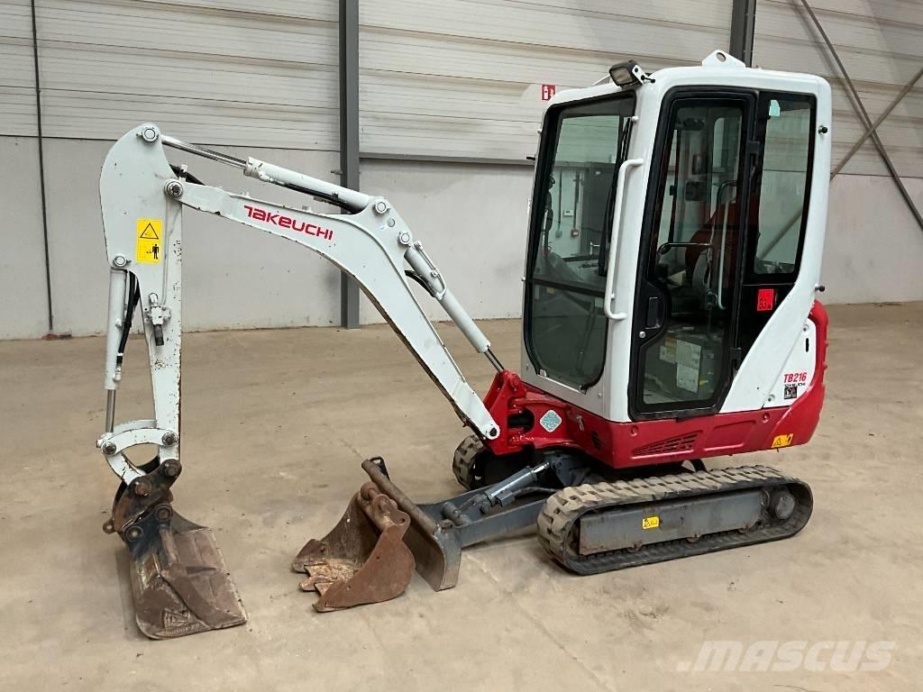Takeuchi TB 216 Mini ekskavatori < 7 t