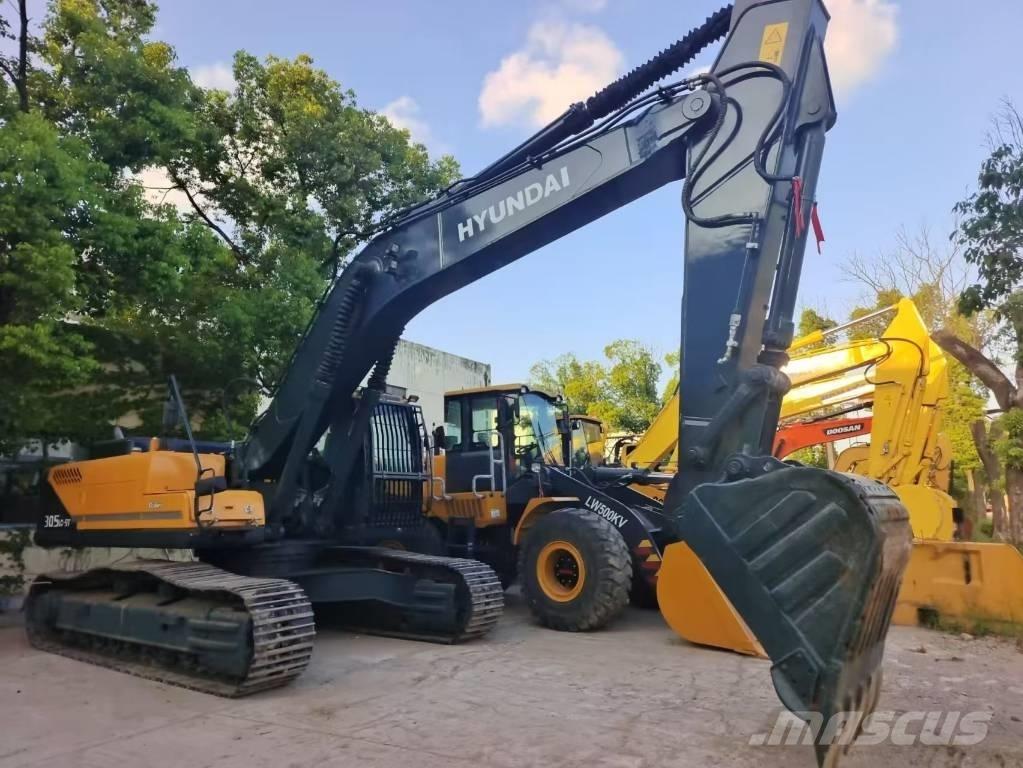 Hyundai R 305 LC-9T Kāpurķēžu ekskavatori