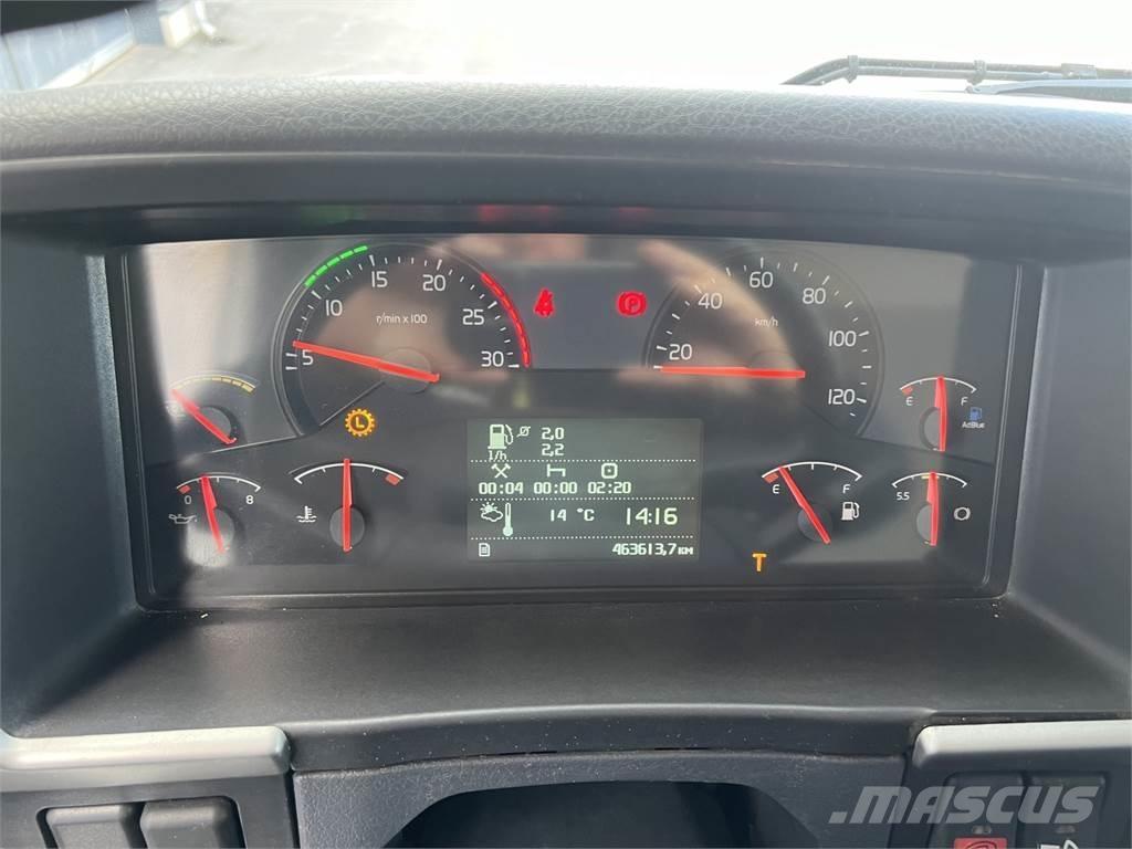 Volvo FM460 8x4 Kabeļu pacēlājs nomontējamām kravas mašīnām