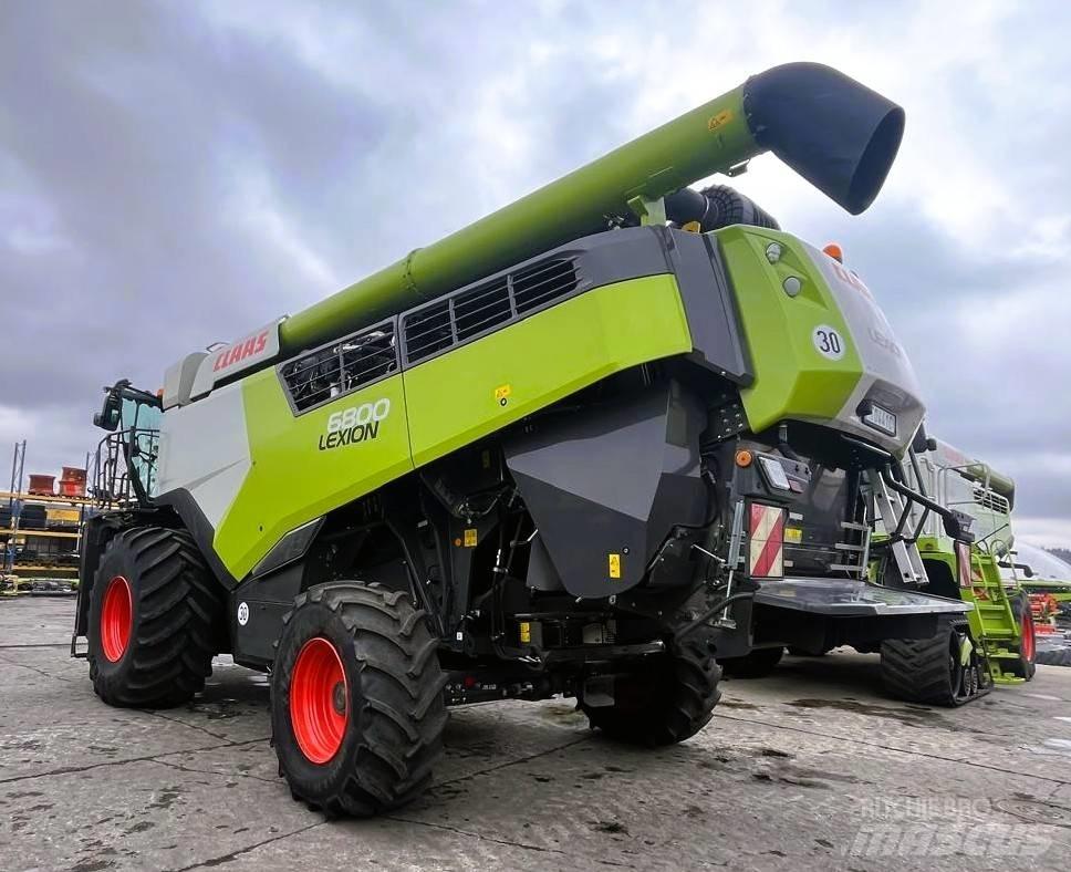 CLAAS Lexion 6800 Ražas novākšanas kombaini