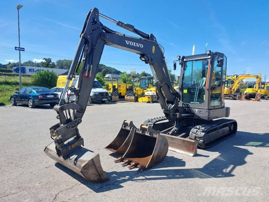 Volvo ECR 58 Kāpurķēžu ekskavatori
