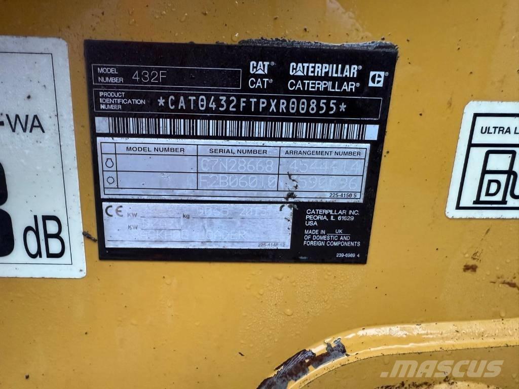 CAT 432 F Ekskavatori-iekrāvēji