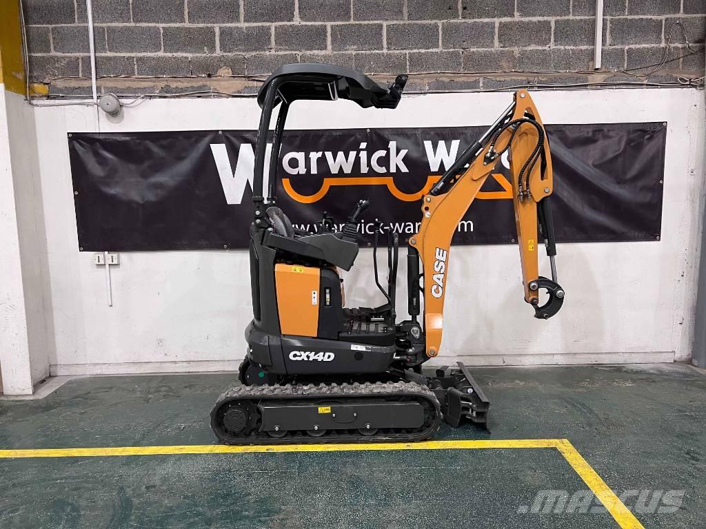 CASE CX 14 D Mini ekskavatori < 7 t