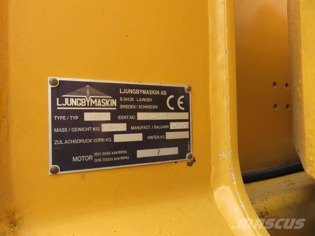 Ljungby L 15 Iekrāvēji uz riteņiem