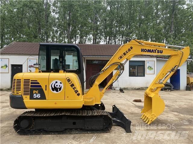 Komatsu PC 56-7 Kāpurķēžu ekskavatori
