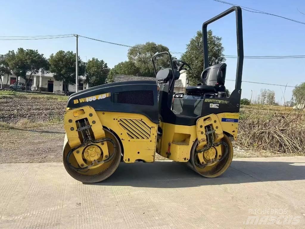 Bomag BW 100 AD Divvalču grunts veltņi