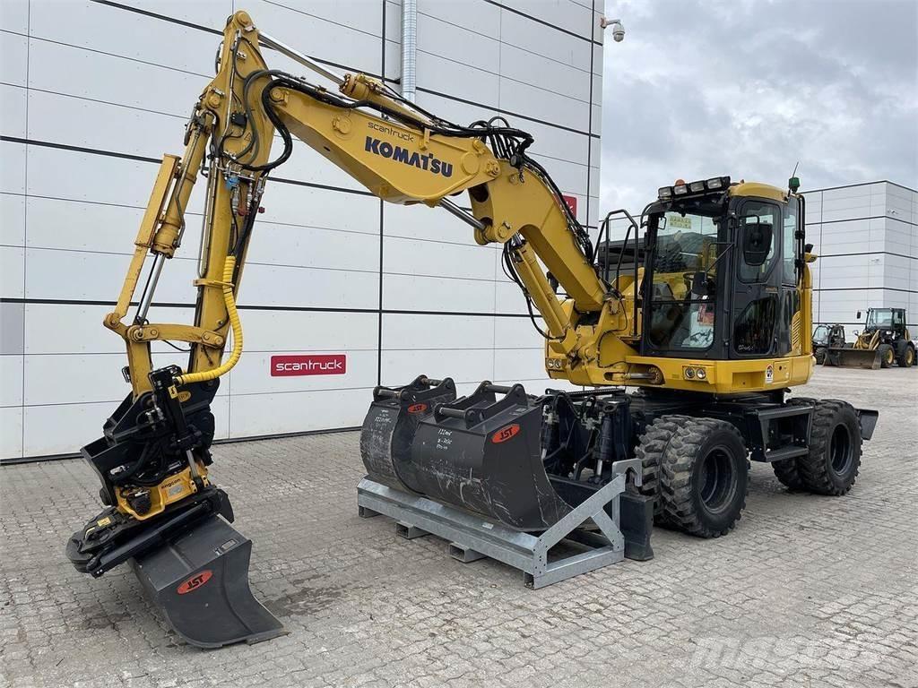 Komatsu PW118MR-11 Ekskavatori uz riteņiem