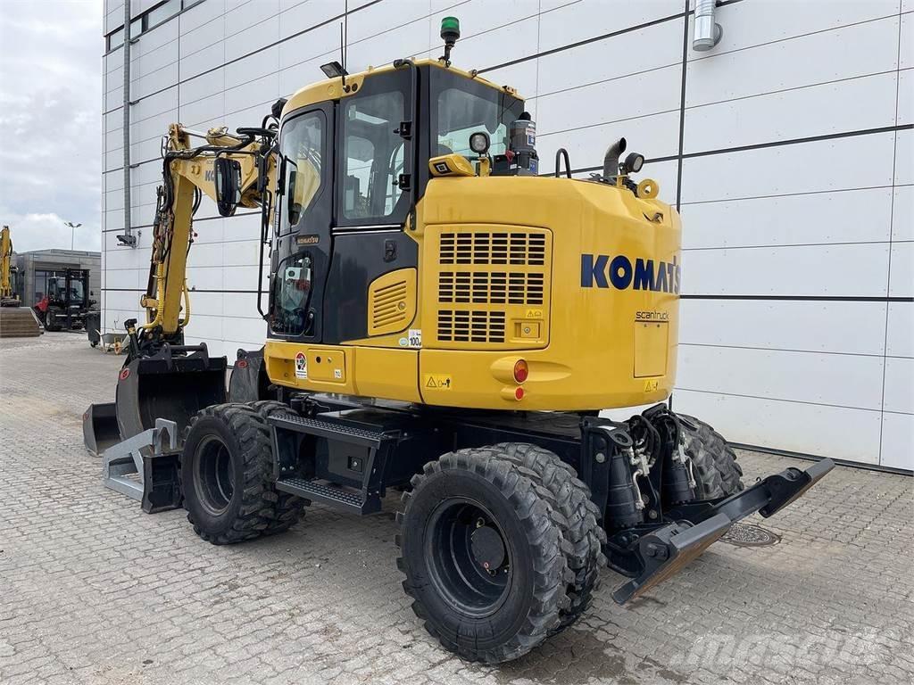 Komatsu PW118MR-11 Ekskavatori uz riteņiem