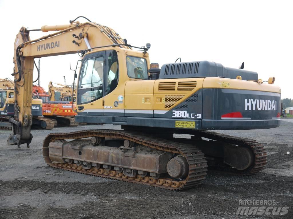 Hyundai R 380 LC-9 Kāpurķēžu ekskavatori