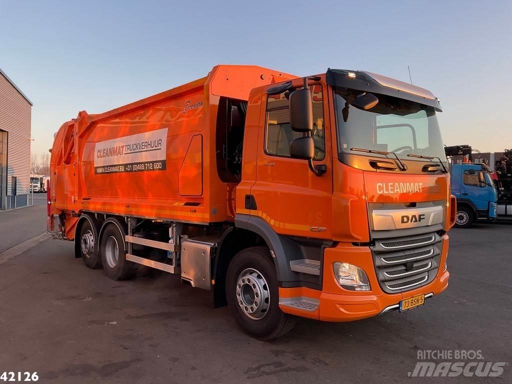 DAF FAN CF 340 Atkritumu izvešanas transports