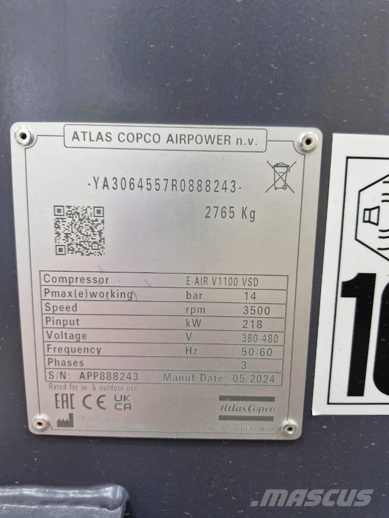 Atlas Copco V1100 Kompresori