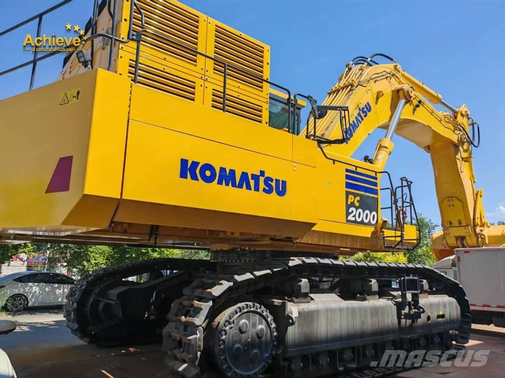 Komatsu PC 2000 Kāpurķēžu ekskavatori