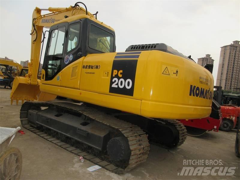 Komatsu PC 200-7 Kāpurķēžu ekskavatori
