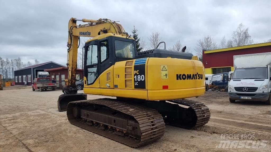 Komatsu PC180 LC-7EO Kāpurķēžu ekskavatori