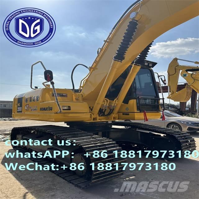 Komatsu PC 200-7 Kāpurķēžu ekskavatori