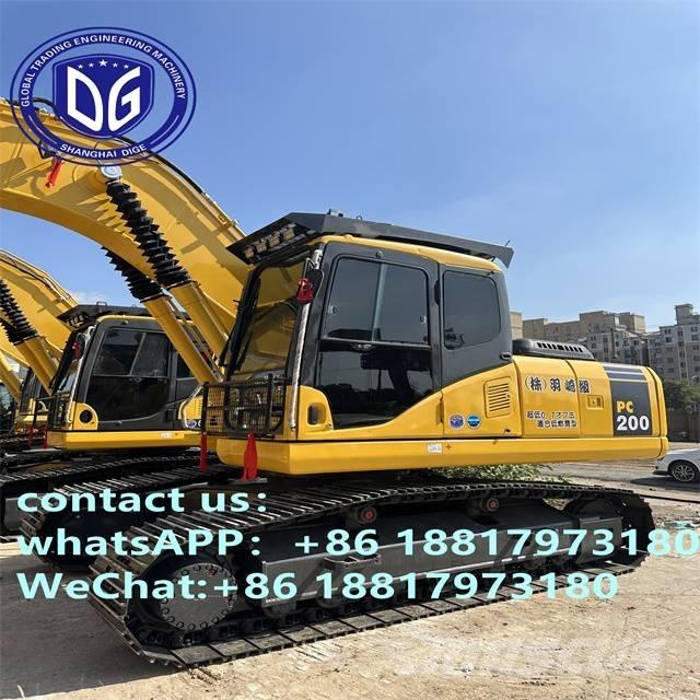 Komatsu PC 200-7 Kāpurķēžu ekskavatori