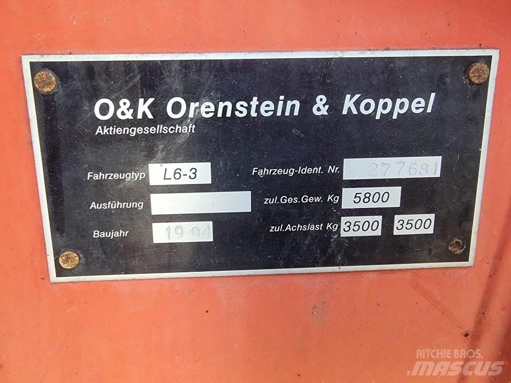 O&K L 6 Iekrāvēji uz riteņiem