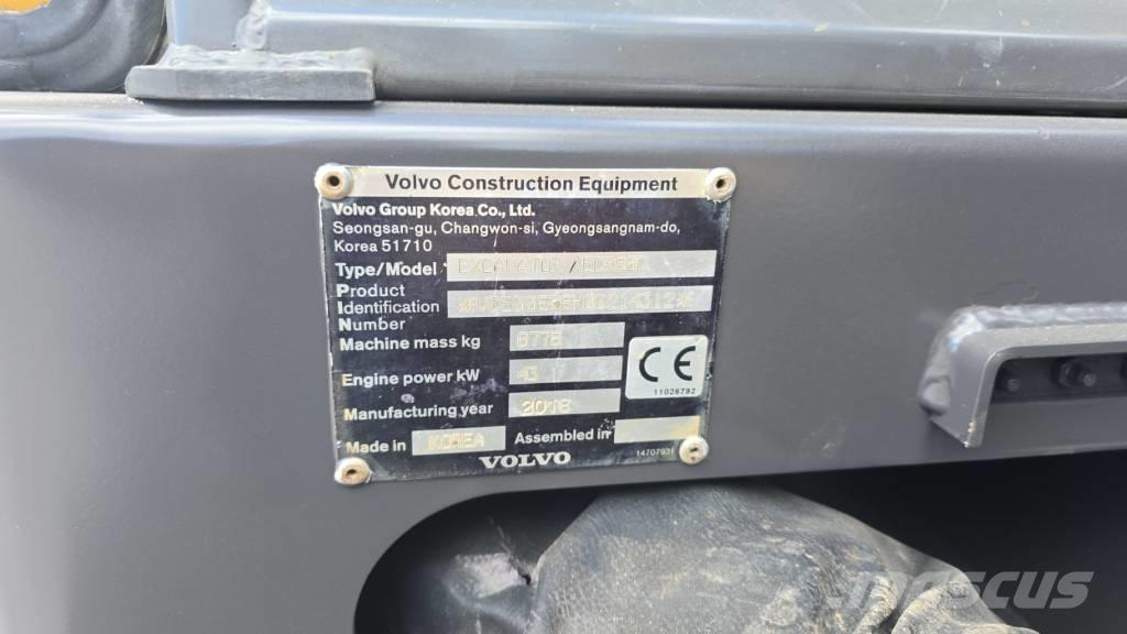 Volvo ECR 88 D Vidēja lieluma ekskavatori 7 t - 12 t