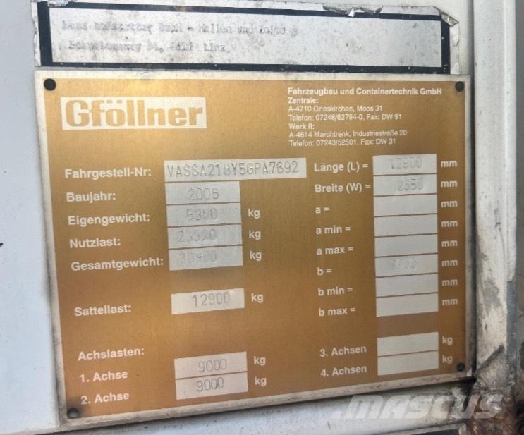 Gföllner SPL2 Tents treileri