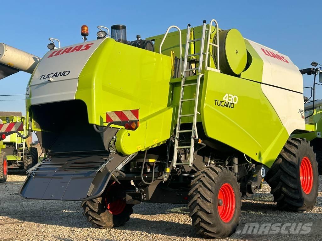 CLAAS Tucano 430 Ražas novākšanas kombaini