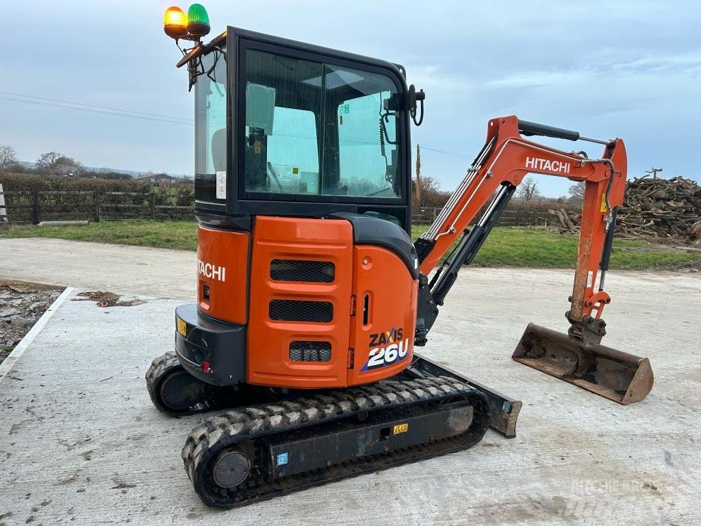 Hitachi ZX 26 U-6 Mini ekskavatori < 7 t