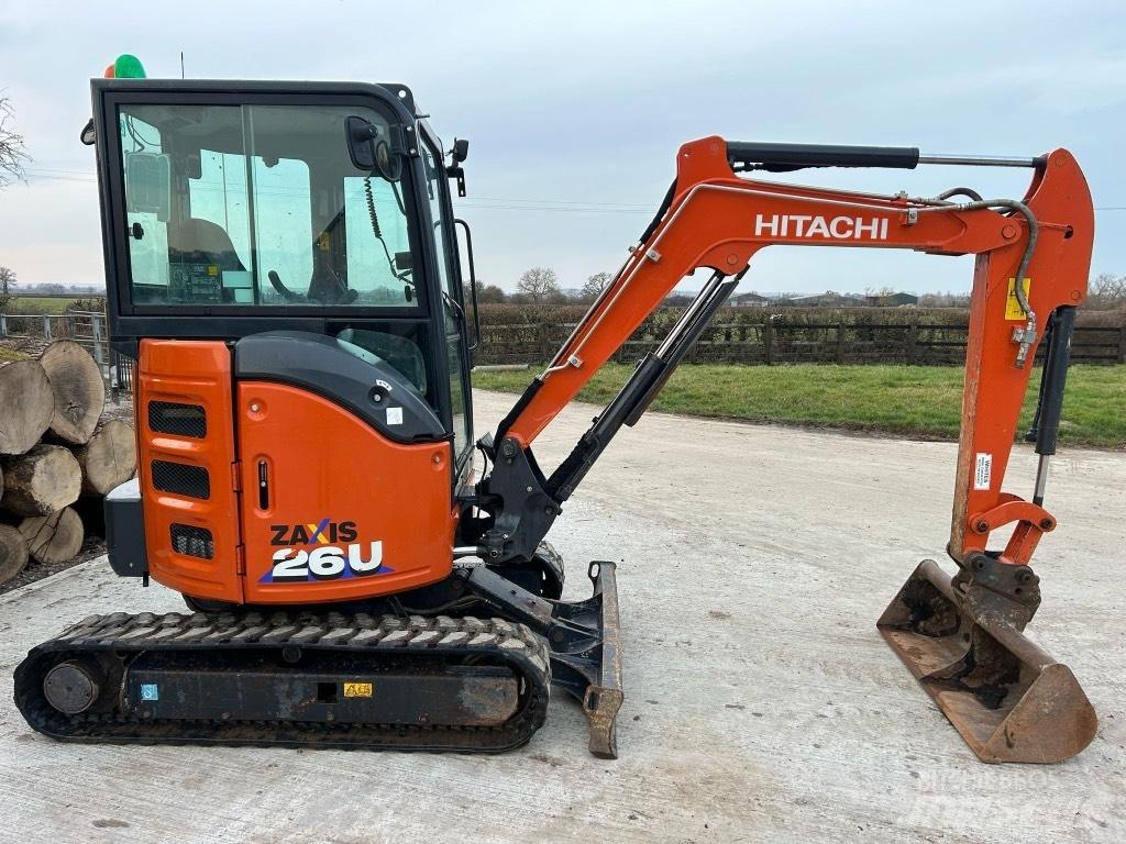 Hitachi ZX 26 U-6 Mini ekskavatori < 7 t