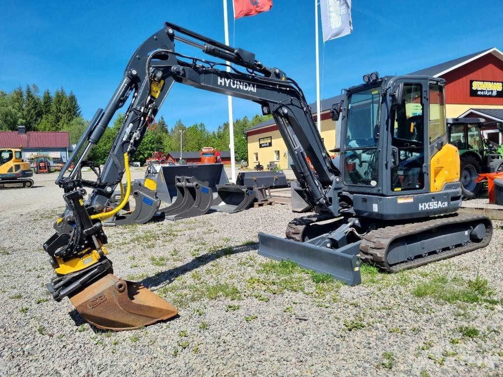 Hyundai HX 55 ACR Mini ekskavatori < 7 t