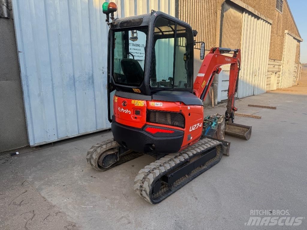 Kubota U 27 Mini ekskavatori < 7 t