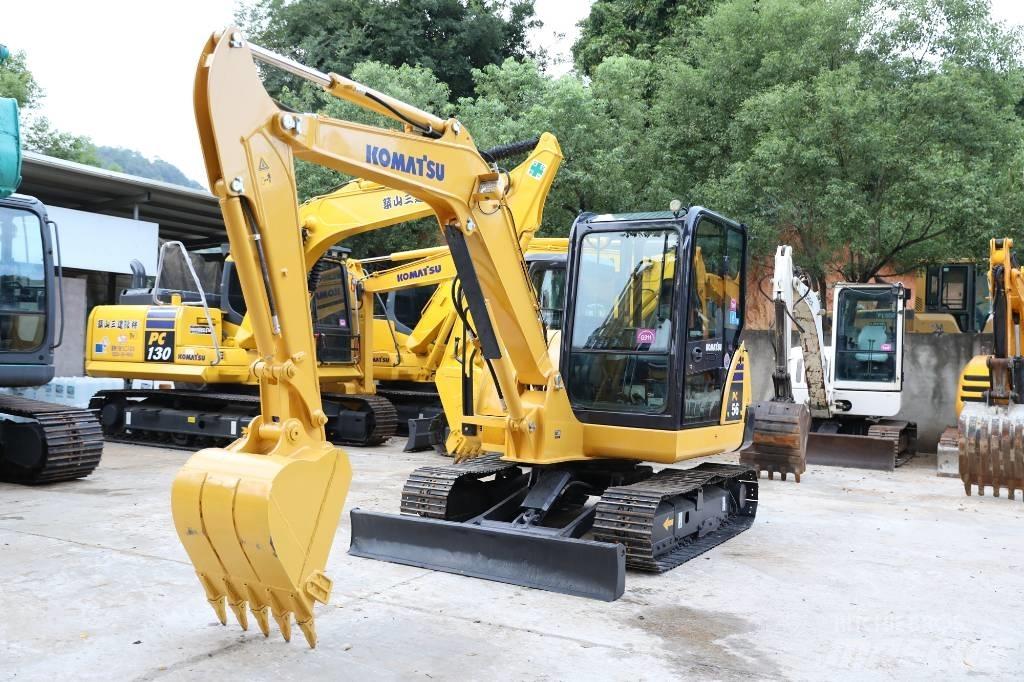 Komatsu PC 56-7 Kāpurķēžu ekskavatori