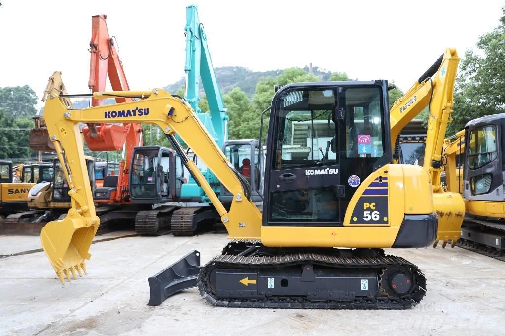 Komatsu PC 56-7 Kāpurķēžu ekskavatori
