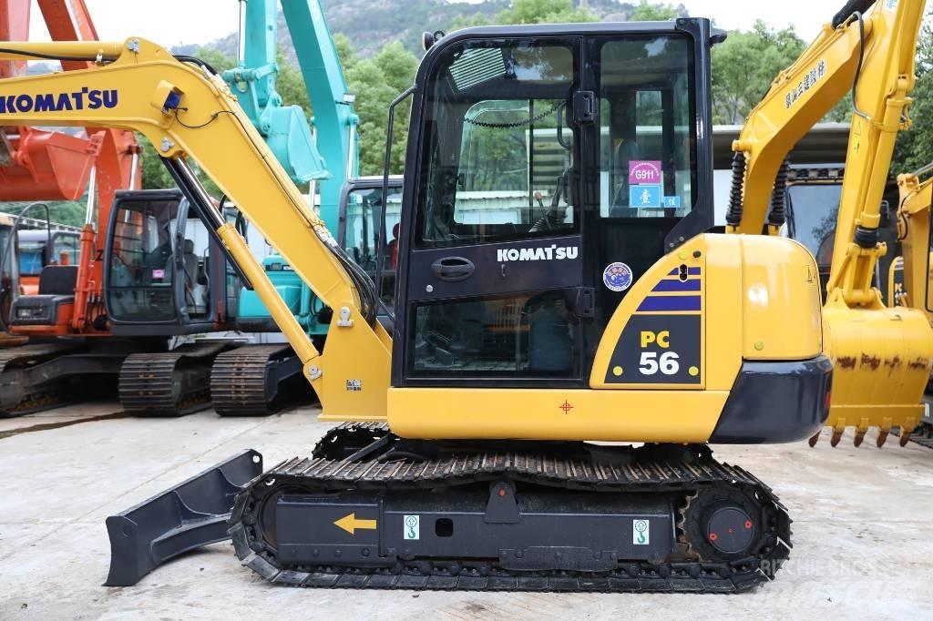 Komatsu PC 56-7 Kāpurķēžu ekskavatori