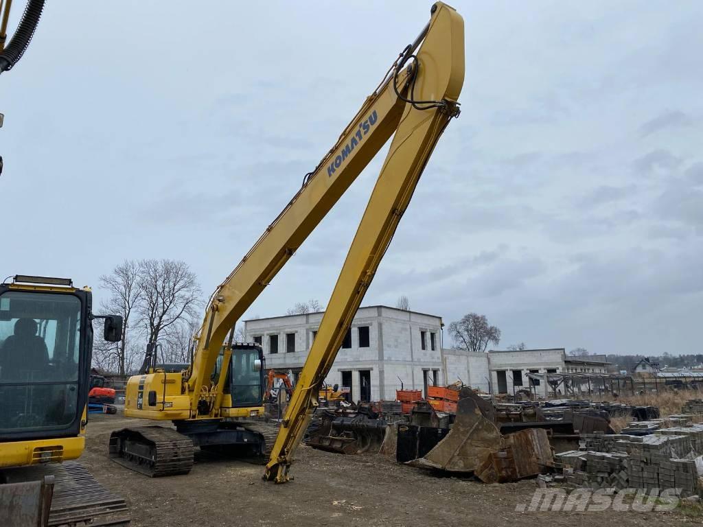 Komatsu PC 240 LC Ekskavatori tālās sniedzamības darbiem