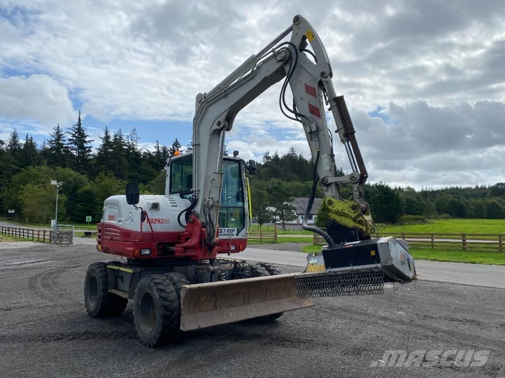 Takeuchi TB 295 W Ekskavatori uz riteņiem