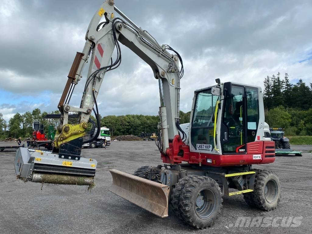 Takeuchi TB 295 W Ekskavatori uz riteņiem