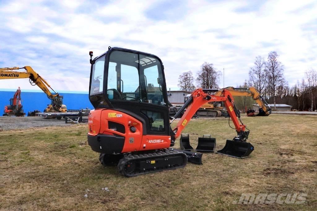 Kubota KX016-4 Mini ekskavatori < 7 t